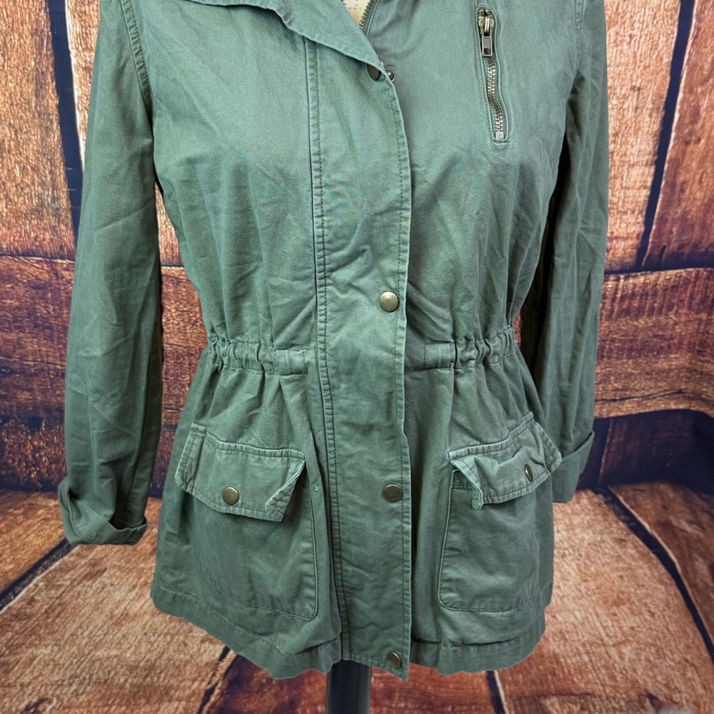 Women's Green Utility Jacket